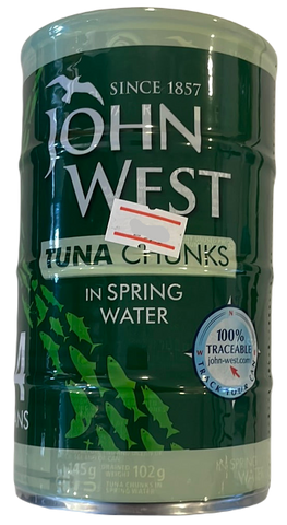 John west tuna chunks in spring water