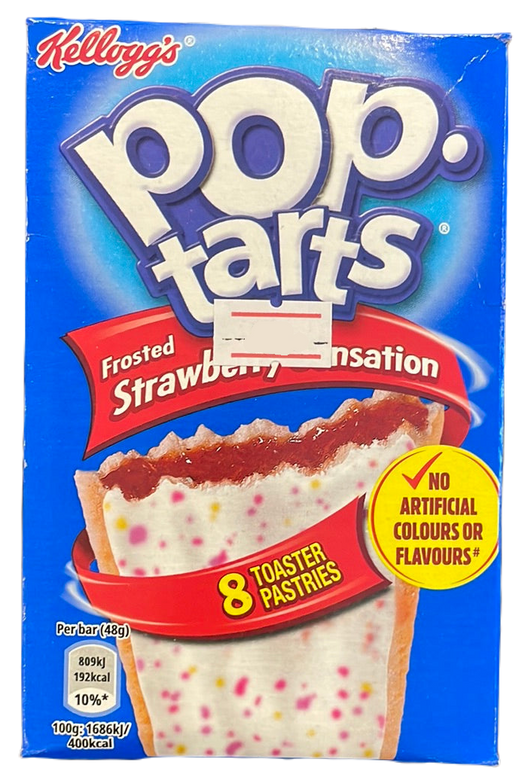Pop tarts, strawberry sensation