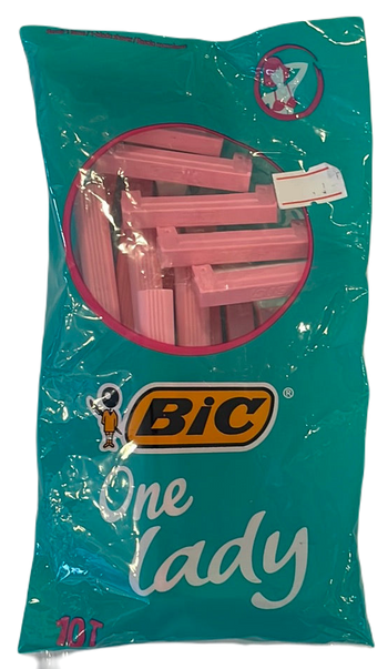 Bic one lady razors x 10