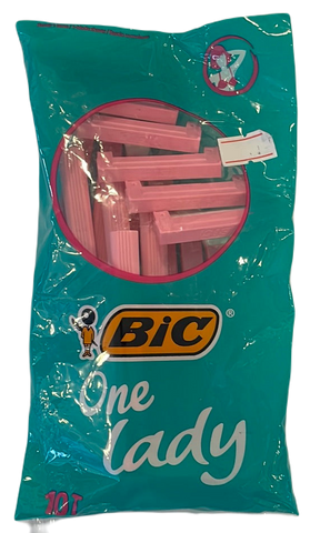 Bic one lady razors x 10