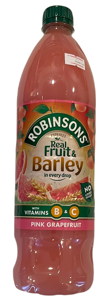 Robinson’s barley pink grapefruit