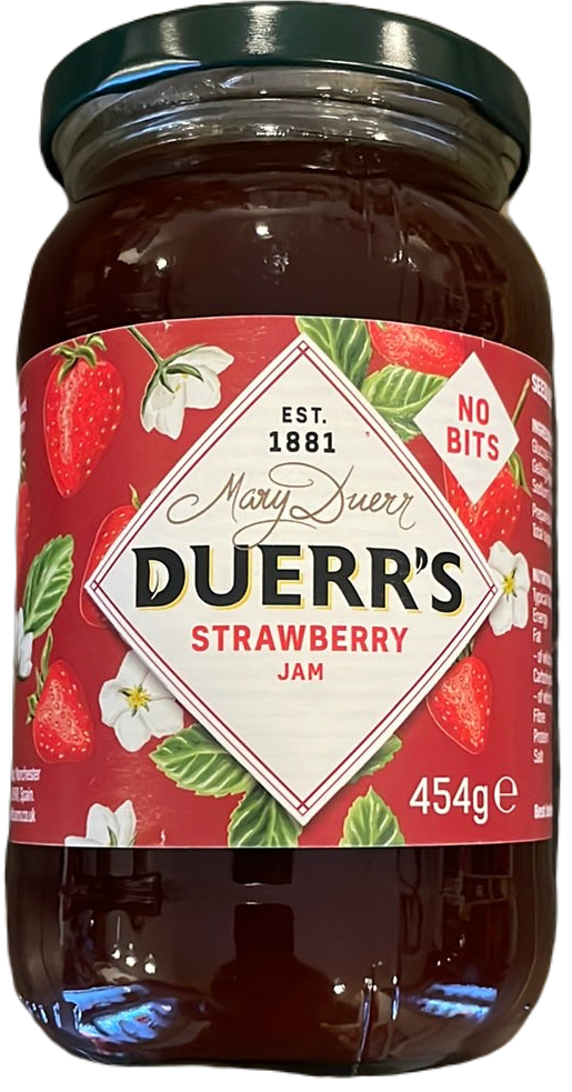 Duerr’s strawberry Jam – Jomtien LANES Expat Foods