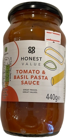 Tomato & basil pasta sauce