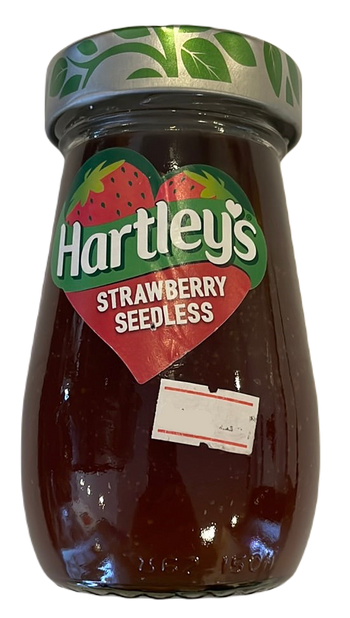 Hartley’s strawberry seedless jam
