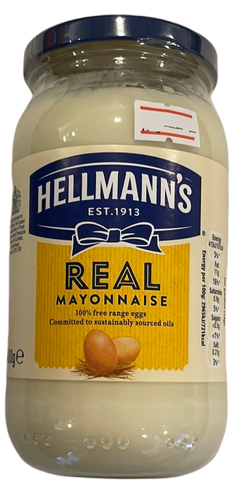 Hellman’s real mayonnaise