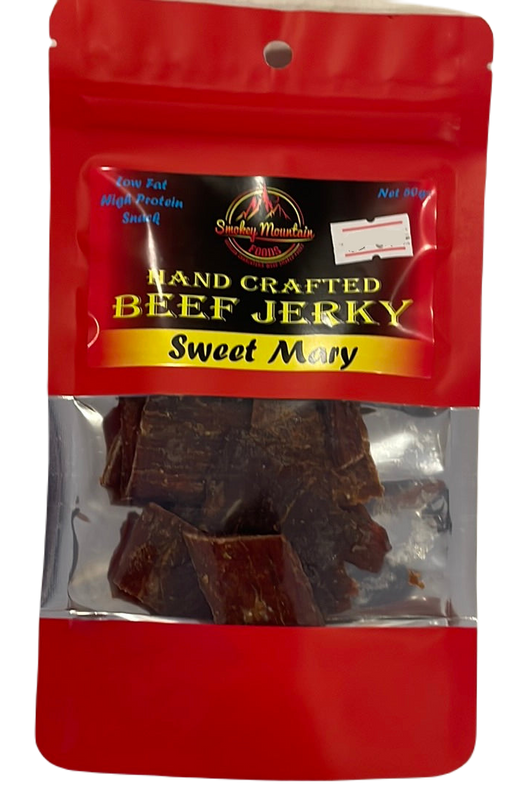 Beef jerky sweet Mary