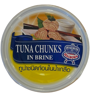 Tuna chunks in brine