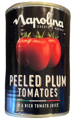 Peeled plum tomatoes