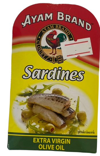 Sardines extra virgin olive oil