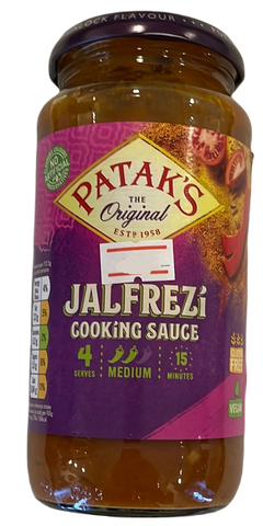 Patak’s Jalfrezi cooking sauce