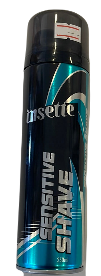 Insette sensitive shave foam