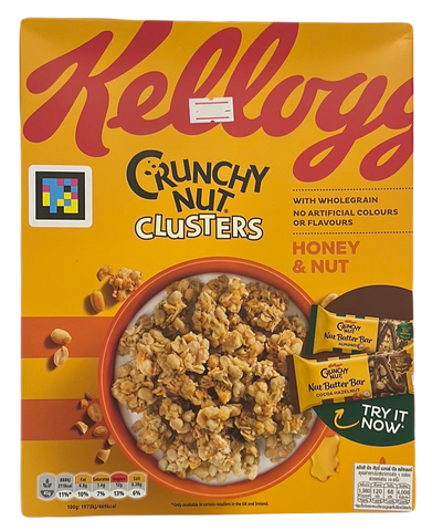 Kellogg’s crunchy nut clusters