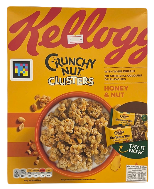 Kellogg’s crunchy nut clusters