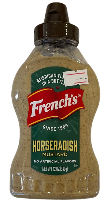 French’s Horseradish mustard
