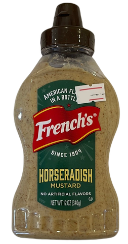 French’s Horseradish mustard